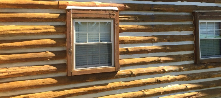 Log Home Whole Log Replacement  Upson County, Georgia